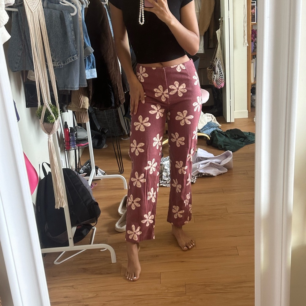 VRG girl flower pants